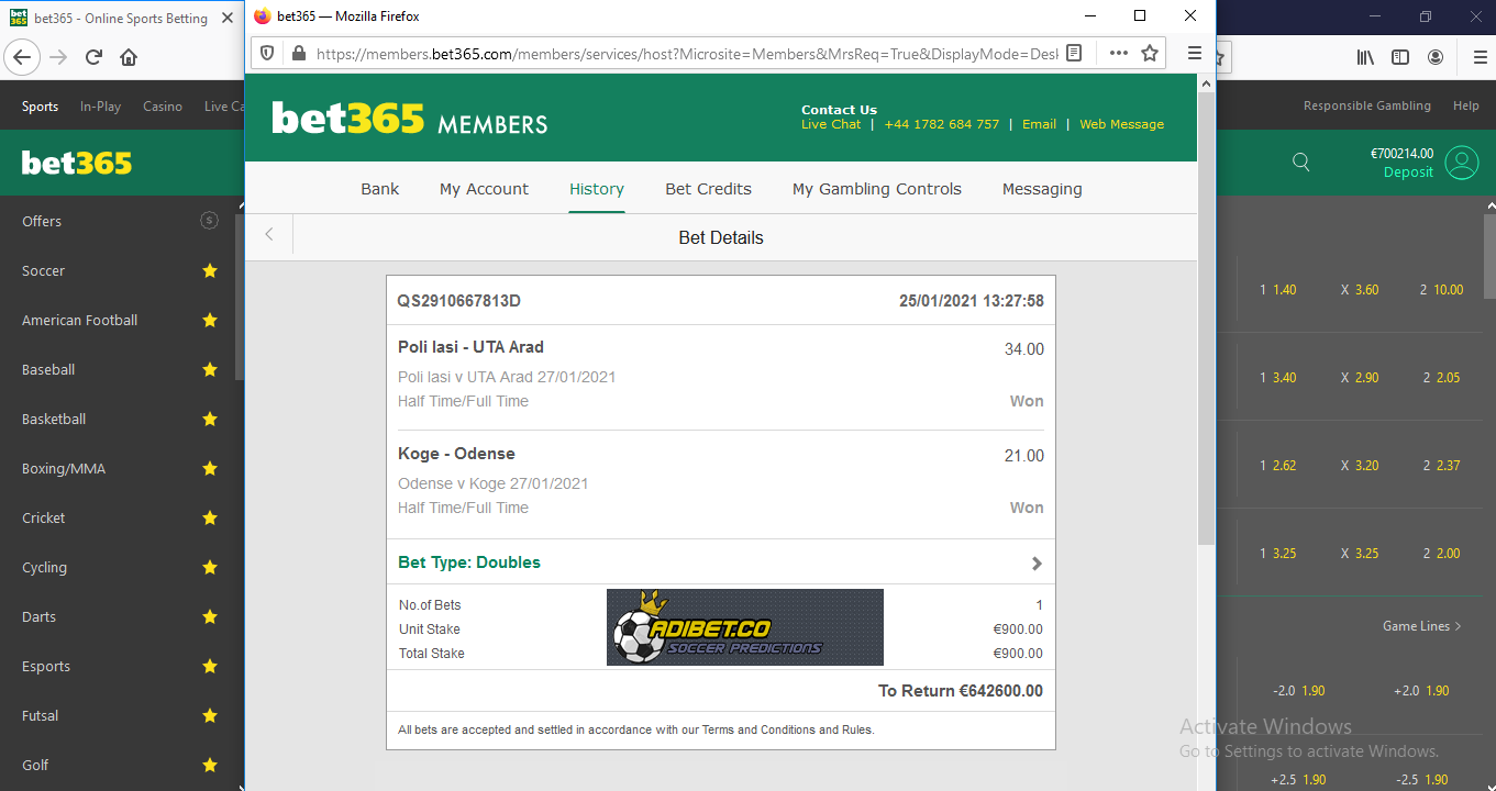 Adibet Fixed Matches