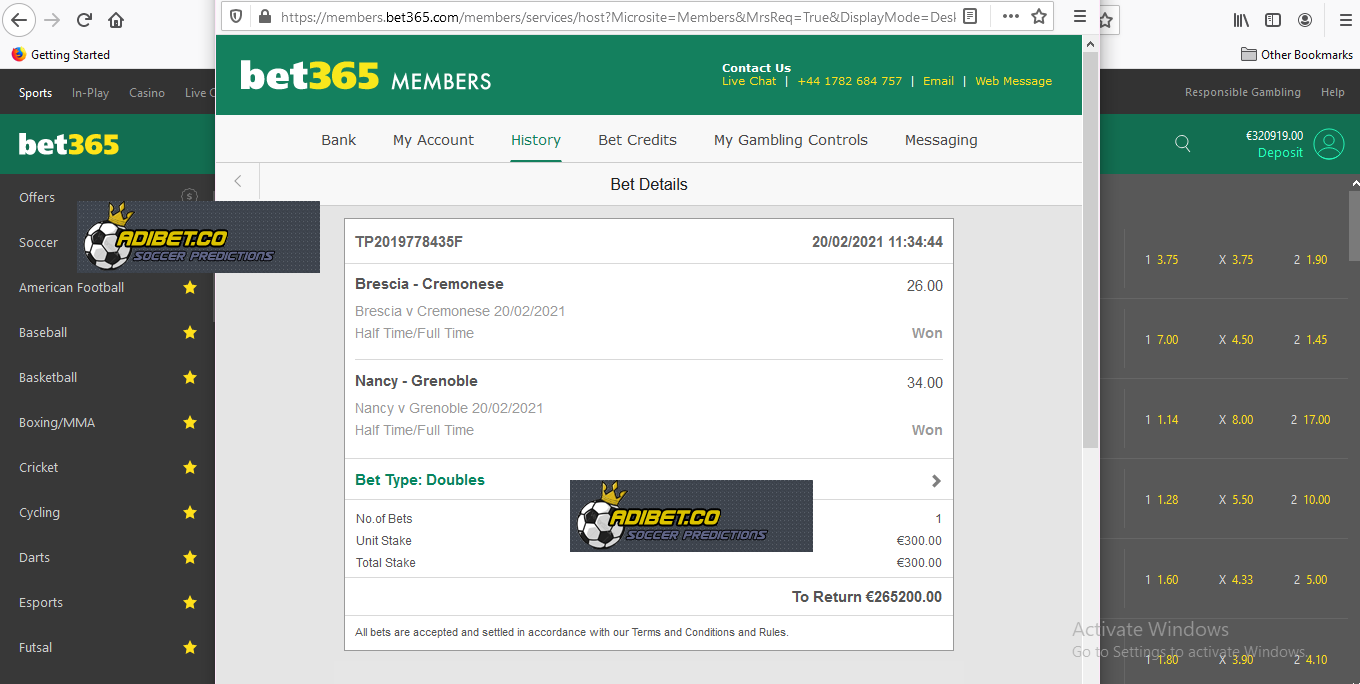 Adibet Fixed Matches